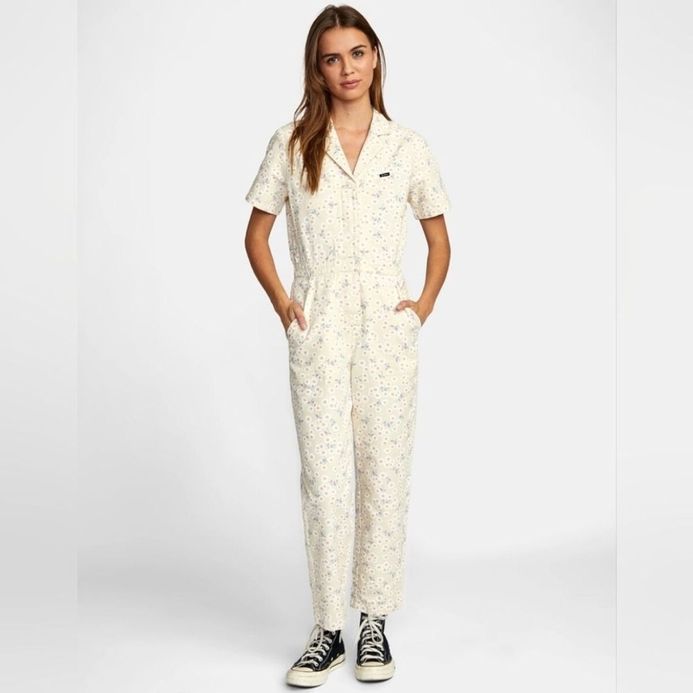 RVCA Daisy Nightshift Jumpsuit NWOT
